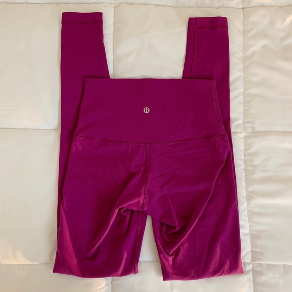 Lululemon Wunder Under leggings 28”